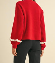 Load image into Gallery viewer, PREORDER Women&#39;s Velvet Bow Cardigan
