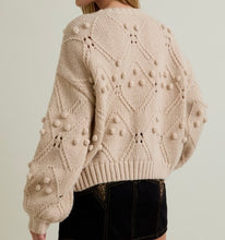 Load image into Gallery viewer, PREORDER Women&#39;s Brown Velvet Bow Cardigan
