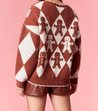 Load image into Gallery viewer, PREORDER Women&#39;s Gingerbread Cardigan
